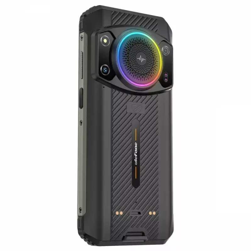 Viedtālrunis UleFone Armor 21 — 6,58 collu displejs, 8 GB RAM, 256 GB krātuve, melns