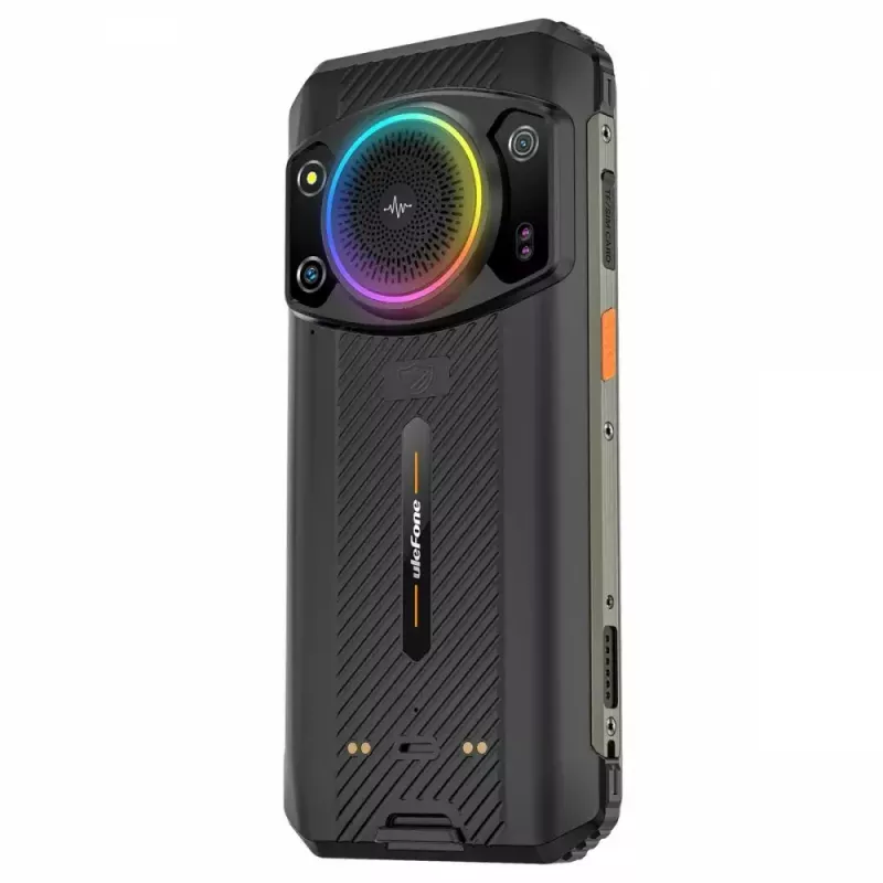 Viedtālrunis UleFone Armor 21 — 6,58 collu displejs, 8 GB RAM, 256 GB krātuve, melns