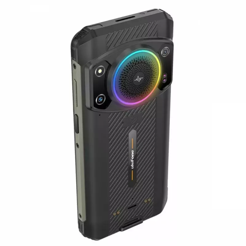 Viedtālrunis UleFone Armor 21 — 6,58 collu displejs, 8 GB RAM, 256 GB krātuve, melns