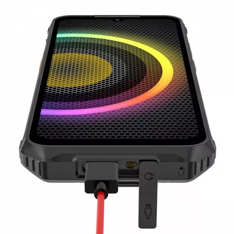 Viedtālrunis UleFone Armor 21 — 6,58 collu displejs, 8 GB RAM, 256 GB krātuve, melns