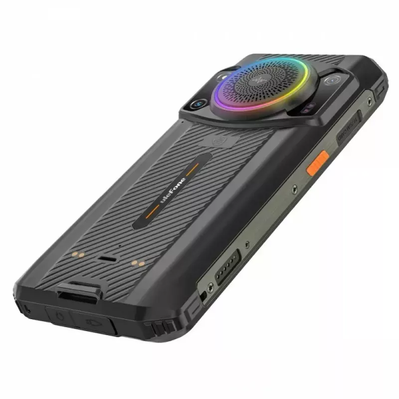 Viedtālrunis UleFone Armor 21 — 6,58 collu displejs, 8 GB RAM, 256 GB krātuve, melns