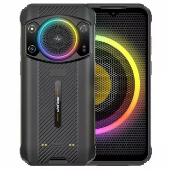 Viedtālrunis UleFone Armor 21 — 6,58 collu displejs, 8 GB RAM, 256 GB krātuve, melns