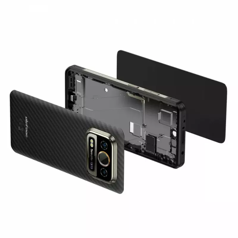 Viedtālrunis UleFone Armor 25T 6,0 collu 6/256 GB Frost Melns, energoefektivitātes klase B
