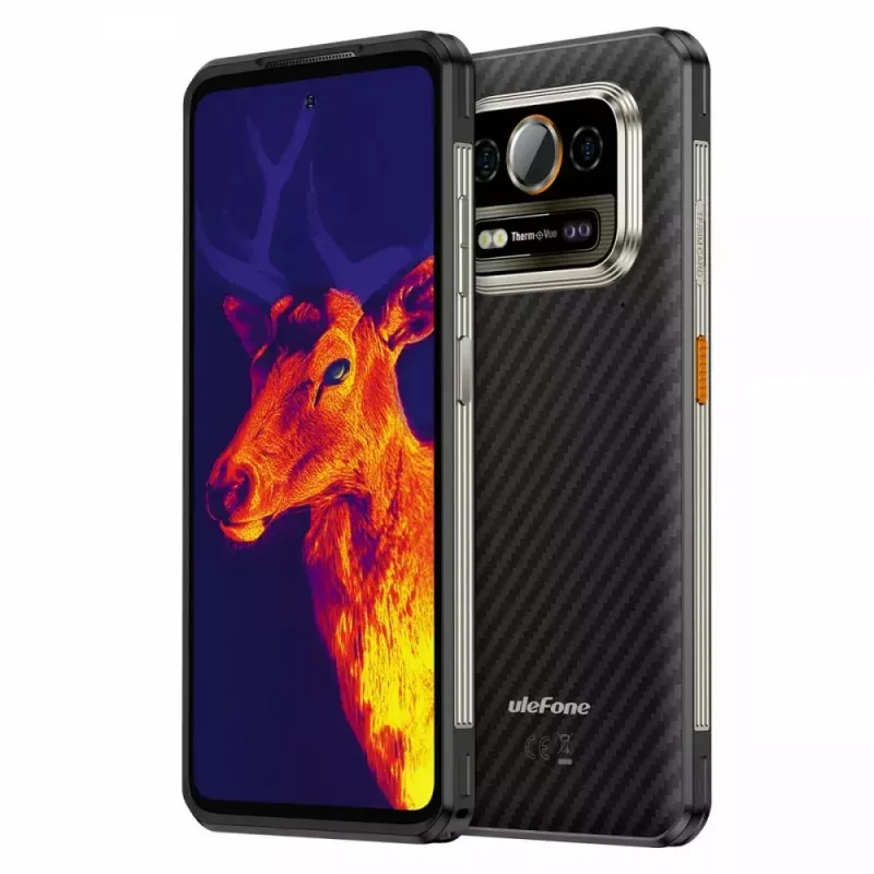 Viedtālrunis UleFone Armor 25T 6,0 collu 6/256 GB Frost Melns, energoefektivitātes klase B