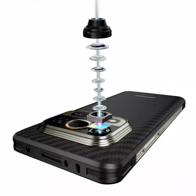 Viedtālrunis UleFone Armor 25T 6,0 collu 6/256 GB Frost Melns, energoefektivitātes klase B
