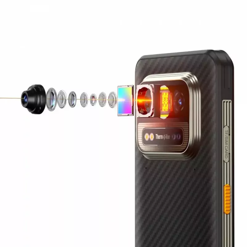 Viedtālrunis UleFone Armor 25T 6,0 collu 6/256 GB Frost Melns, energoefektivitātes klase B