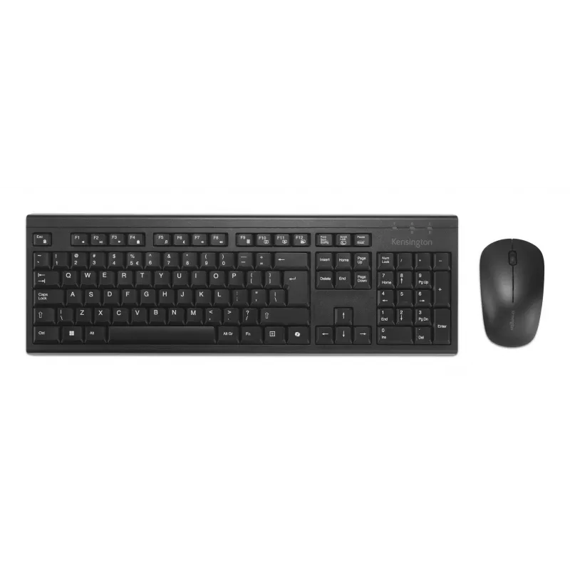 Bezvadu tastatūras un peles komplekts Kensington K75560WW pilnizmēra QWERTY