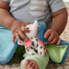 Mīkstā rotaļlieta MATTEL Fisher-Price Planet Friends Giant Ear Elephant HKD63, plīša ziloņa kompanjons