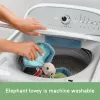Mīkstā rotaļlieta MATTEL Fisher-Price Planet Friends Giant Ear Elephant HKD63, plīša ziloņa kompanjons