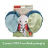 Mīkstā rotaļlieta MATTEL Fisher-Price Planet Friends Giant Ear Elephant HKD63, plīša ziloņa kompanjons
