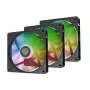 GENESIS Oxal 120 ARGB datora korpusa ventilators 12 cm melns