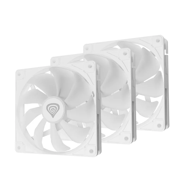 GENESIS Oxal 120 ARGB datora korpusa ventilators 12 cm balts