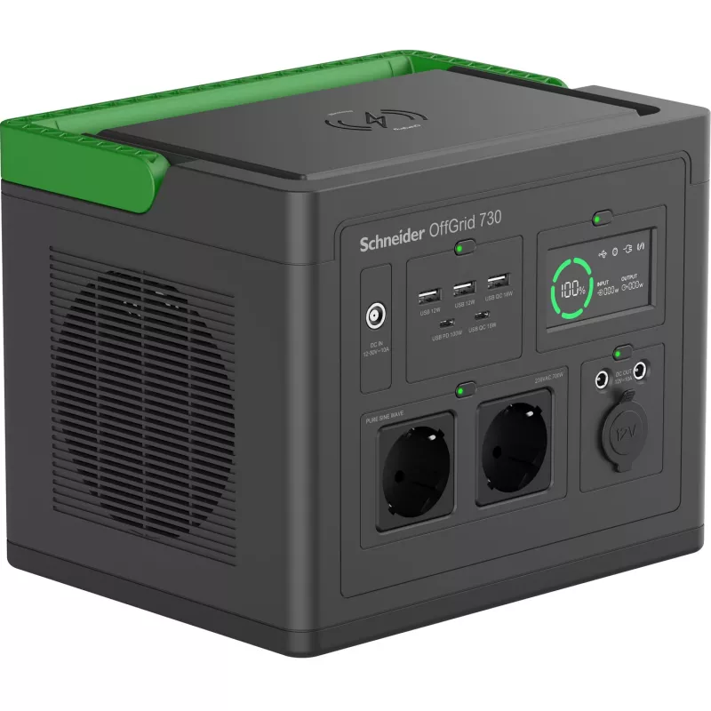 APC PPS730-GR pārnēsājama elektrostacija litija jonu (Li-Ion) 995 W 6.4 kg