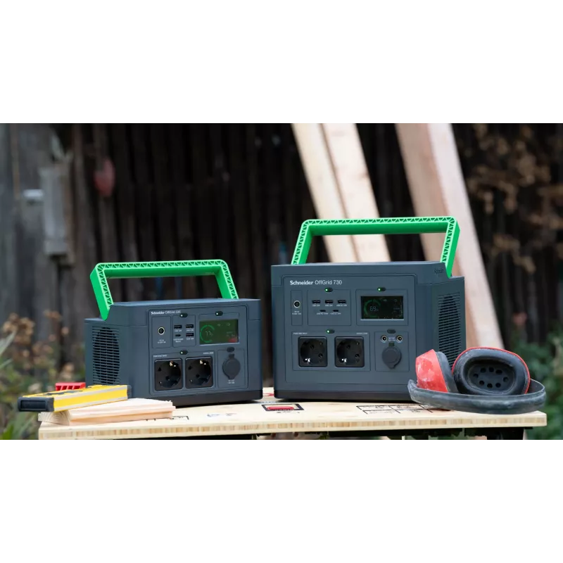 APC PPS730-GR pārnēsājama elektrostacija litija jonu (Li-Ion) 995 W 6.4 kg