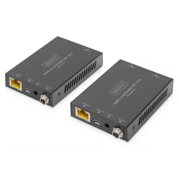 DIGITUS HDMI 2.0 paplašinātāja komplekts 70m 4K/60Hz 18 Gbps HDCP 2.2 HDR PoC