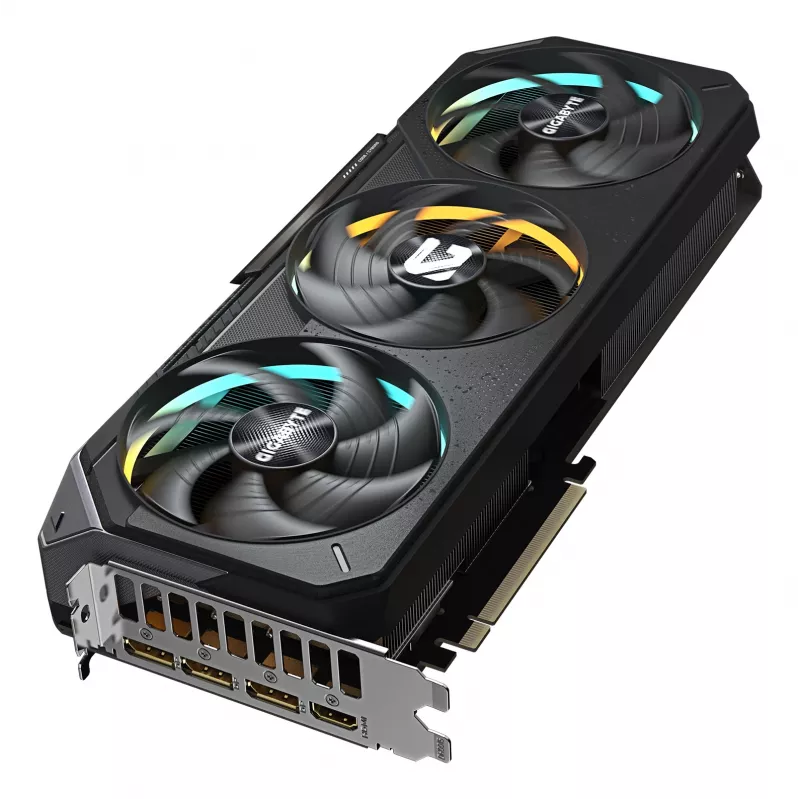 GIGABYTE GeForce RTX 5070 GAMING OC 12G grafiskā karte - 12GB GDDR7, 192bit, PCI-E 5.0, 2625 MHz kodola frekvence, 3 x DP 2.1a, 1 x HDMI 2.1b, NVIDIA DLSS 4, GV-N5070GAMING OC-12GD