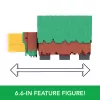 Minecraft Sniffer Action Figure ar spēlei atbilstošām skaņām, 3,25 collu mēroga kolekcionējama rotaļlieta