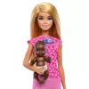 Barbie Baby Doctor lelle ar gaišmataino modes lelli, 1 mazuļa lelli un aksesuāriem