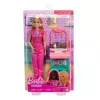 Barbie Baby Doctor lelle ar gaišmataino modes lelli, 1 mazuļa lelli un aksesuāriem