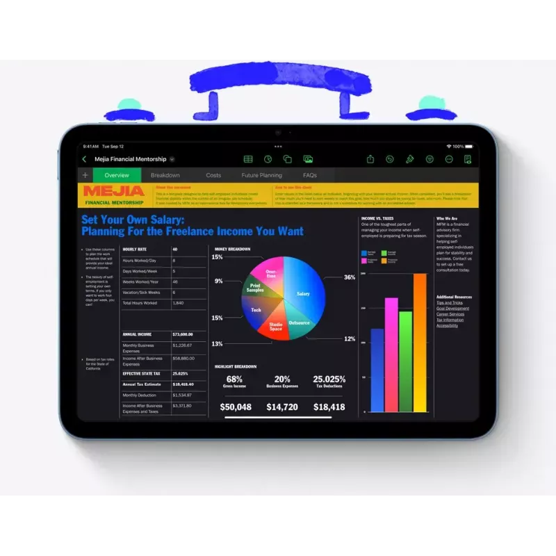 Tablet Apple iPad 13-inch Air M3 8GB 256GB iPadOS