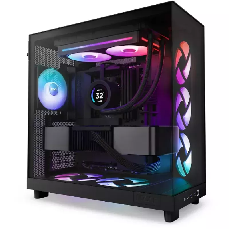 Ventilators NZXT RF-U24HF-B1 120mm 500-2400 RPM Melns