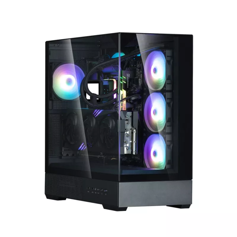 Zalman P40 Prism Melns Midi Tower