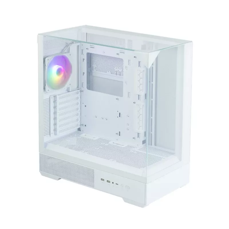 Zalman P40 Prism balta Midi Tower PC korpuss