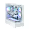 Zalman P40 Prism balta Midi Tower PC korpuss