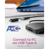 ICY BOX IB-CR302-CU3 karšu lasītājs USB 3.2 Gen 1 (3.1 Gen 1) Type-A Melns