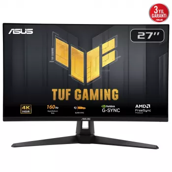 ASUS TUF Gaming VG27UQ1A datora monitors 68.6 cm (27 collas) 3840 x 2160 pikseļi 4K Ultra HD LCD Melns