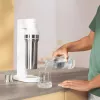 Sodas aparāts BRITA Carbonator 1046730 balts — kompakts galda virsmas karbonators ar 2 pudelēm (292×250×513 mm)