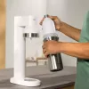 Sodas aparāts BRITA Carbonator 1046730 balts — kompakts galda virsmas karbonators ar 2 pudelēm (292×250×513 mm)