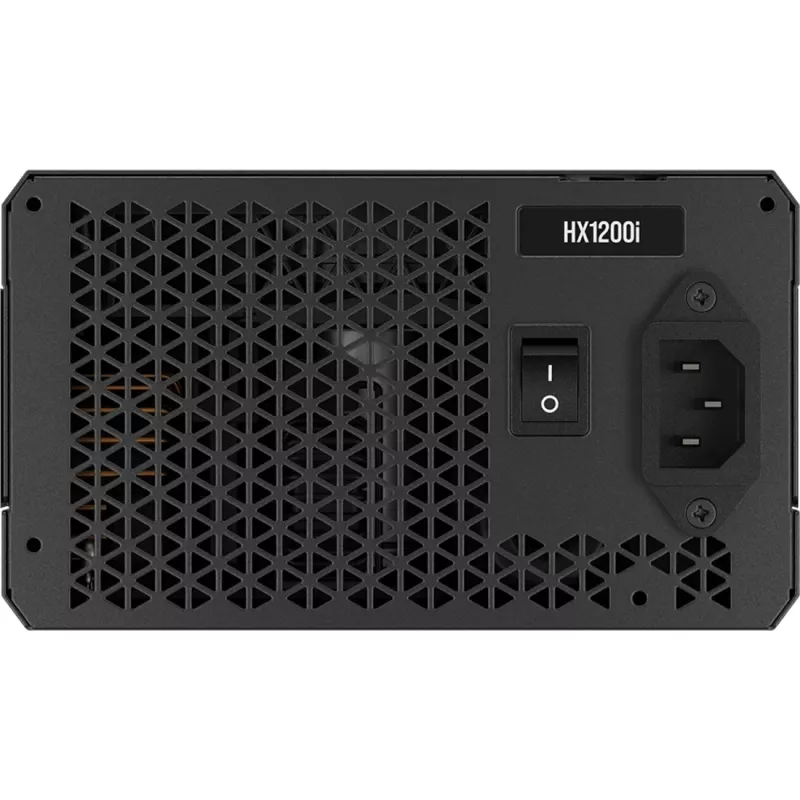 Barošanas bloks CORSAIR HX1200 1200 W ATX 24-pin pilnībā modulārs 80 PLUS Platinum melns 14 cm ventilators