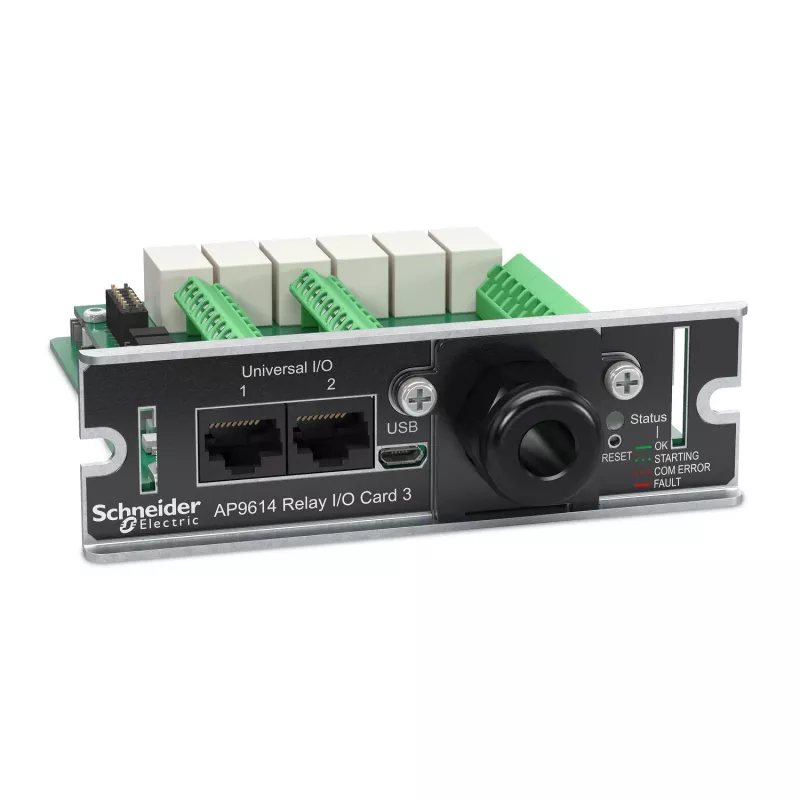 Releja karte APC AP9614 UPS piederums 121x128x38 mm