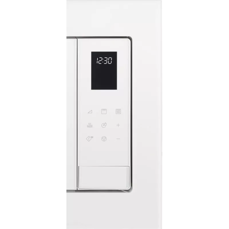 Solo mikroviļņu krāsns Electrolux LMS2203EMX — 700 W, 20 L, nerūsējošais tērauds/melna, iebūvējama (56×35×38 cm)