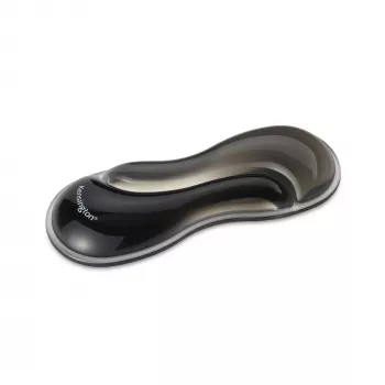 Kensington plāns Duo Gel peles/trackball plaukstas balsts - pelēks, pelēks, gēls, termoplastiskais poliuretāns (TPU), Ķīna, MIL-STD-810H Method 504.3 Contamination by Fluids, 192 mm, 72 mm