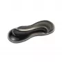 Kensington plāns Duo Gel peles/trackball plaukstas balsts - pelēks, pelēks, gēls, termoplastiskais poliuretāns (TPU), Ķīna, MIL-STD-810H Method 504.3 Contamination by Fluids, 192 mm, 72 mm