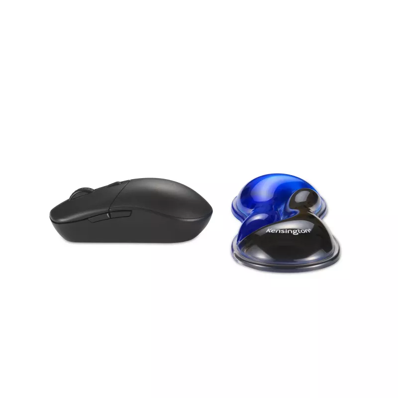Kensington plāns Duo Gel peles/trakbola plaukstas balsts - Zils, Zils, Gels, Termoplastisks poliuretāns (TPU), Ķīna, MIL-STD-810H Method 504.3 Contamination by Fluids, 192 mm, 72 mm