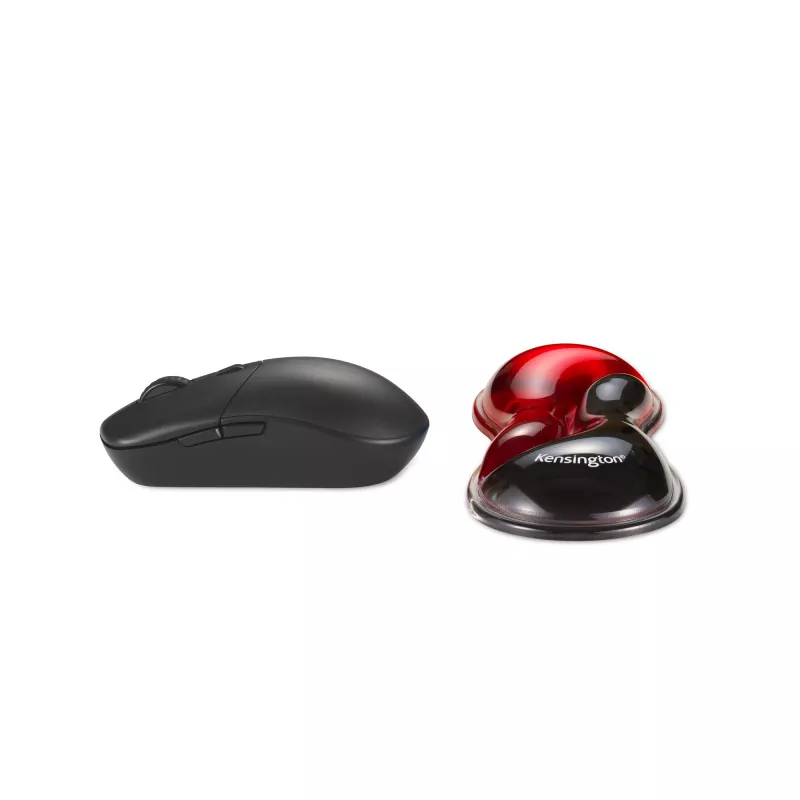 Kensington K62440WW Slim Duo Gel plaukstas balsts pelei / bumbiņpelei, 192 x 72 x 22 mm, sarkans