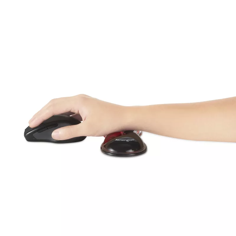 Kensington K62440WW Slim Duo Gel plaukstas balsts pelei / bumbiņpelei, 192 x 72 x 22 mm, sarkans