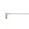 Kensington plāns NanoSaver 2.0 EQ kombinētā klēpjdatora slēdzene, 1.8 m, Kensington, Kombinētā slēdzene, Nerūsējošais tērauds, Cinka tērauds, Sudraba