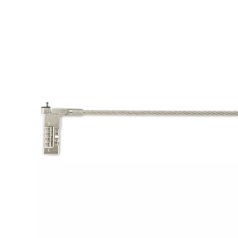 Kensington plāns NanoSaver 2.0 EQ kombinētā klēpjdatora slēdzene, 1.8 m, Kensington, Kombinētā slēdzene, Nerūsējošais tērauds, Cinka tērauds, Sudraba