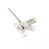 Kensington plāns NanoSaver 2.0 EQ kombinētā klēpjdatora slēdzene, 1.8 m, Kensington, Kombinētā slēdzene, Nerūsējošais tērauds, Cinka tērauds, Sudraba