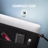 SSD korpuss AXAGON ADM2-AM USB-A 10Gbps vienam M.2 NVMe/SATA diskam, USB 3.2 Gen 2, 10 cm kabelis, melns