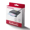 Karšu lasītājs Axagon CRE-SM3TC USB 2.0 Type-C pelēks SmartMedia