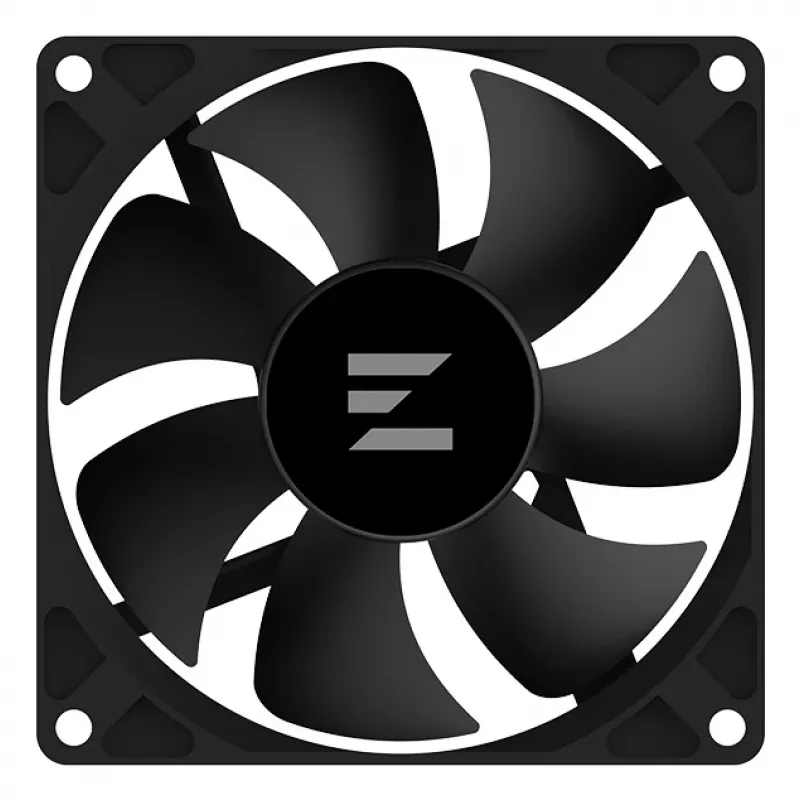 Zalman CNPS4X Melns V2 datora dzesēšanas sistēma Procesora ventilators 9,2 cm 1 gab.