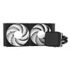 Zalman ALPHA2 DS A24 Melns datora dzesēšanas sistēma Procesors Viss-vienā šķidruma dzesētājs 12 cm 1 gab.