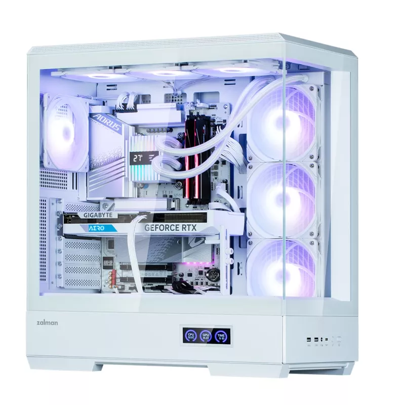 Zalman P50 DS balta Midi Tower datora korpuss