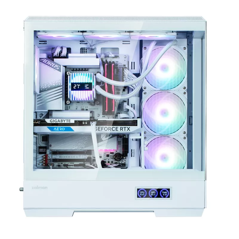Zalman P50 DS balta Midi Tower datora korpuss