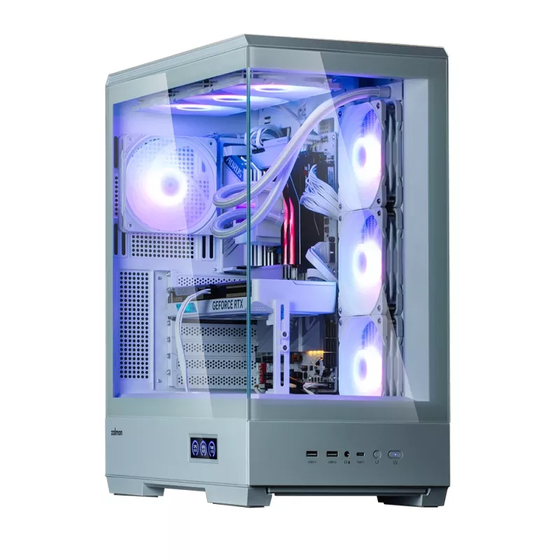 Zalman P50 DS balta Midi Tower datora korpuss